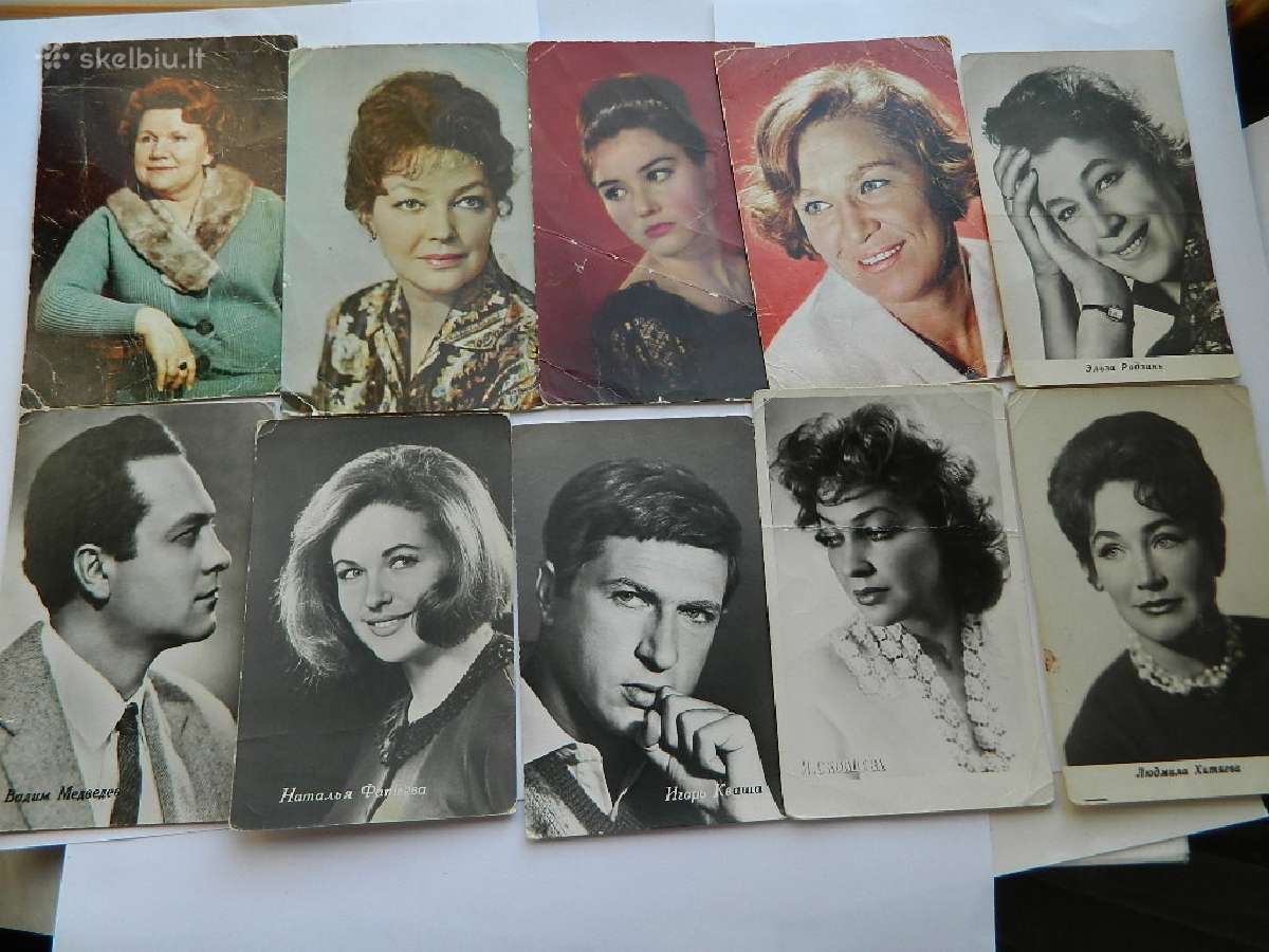 1962 m. tarybiniaqi artistai 35 vnt. - nuotraukos Nr. 2