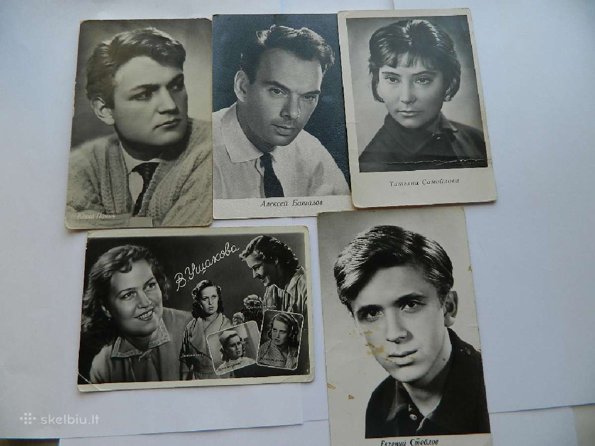 1962 m. tarybiniaqi artistai 35 vnt. - nuotraukos Nr. 4