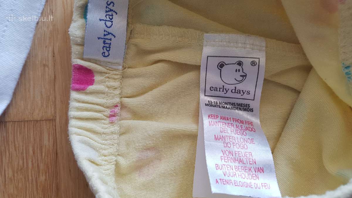 Early days pižamytė 1-1,5 m mergaitei - nuotraukos Nr. 5