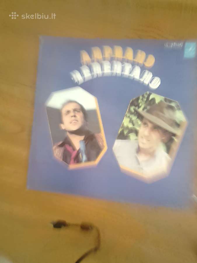 Vinilinės plokštelės.