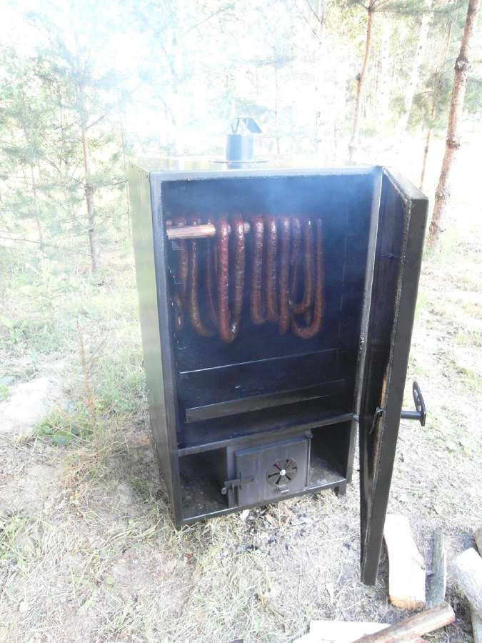Latviška Abas 200l rūkykla prie namų + Dovanos - nuotraukos Nr. 8