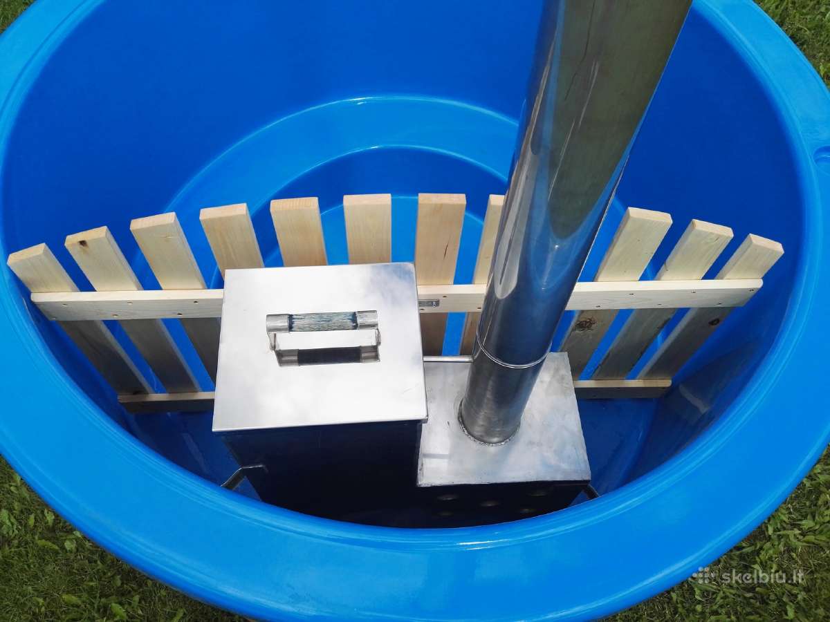 Lauko kubilas su jacuzzi sistema, LED apšvietimu - nuotraukos Nr. 8