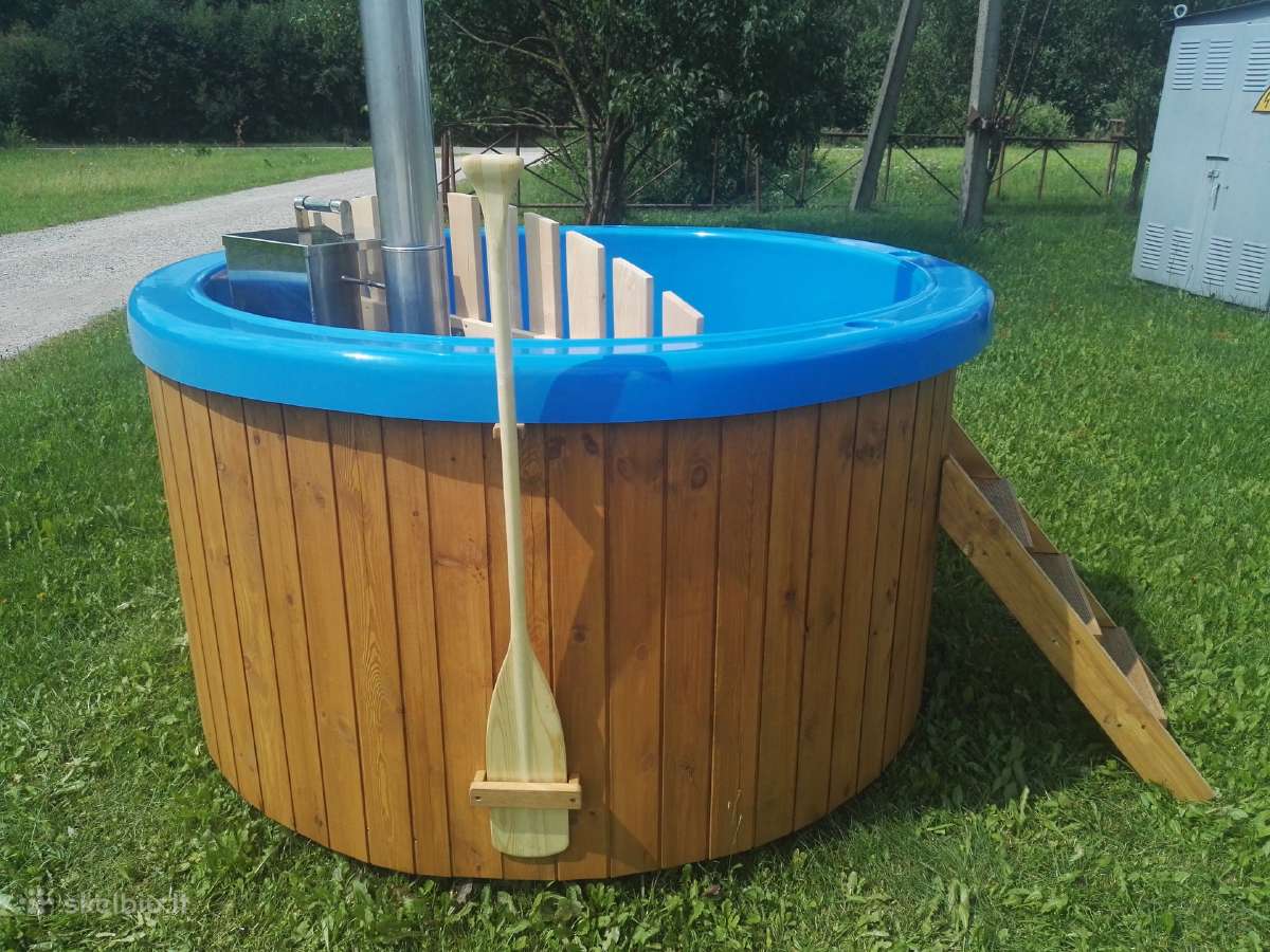 Lauko kubilas su jacuzzi sistema, LED apšvietimu - nuotraukos Nr. 7