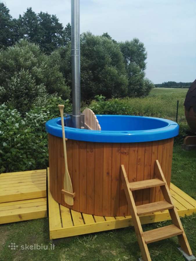 Lauko kubilas su jacuzzi sistema, LED apšvietimu - nuotraukos Nr. 6
