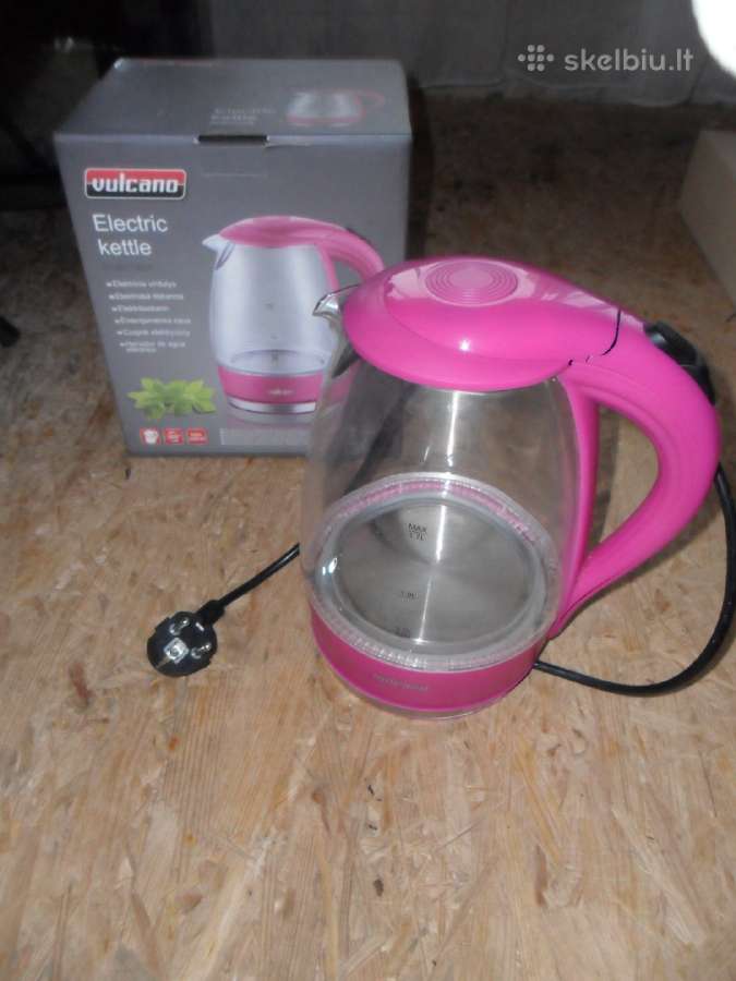 Parduodu stiklini el. virduli 1,7l. Kaina: 30eur - nuotraukos Nr. 2