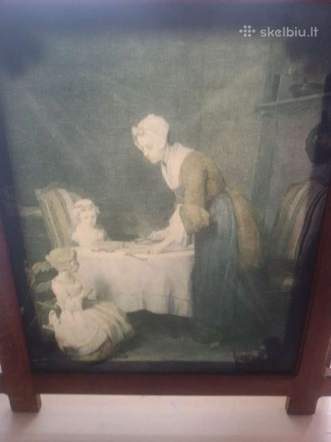 Paveikslą Le Bndicit Chardin "Malda prieš valgymą" - nuotraukos Nr. 2