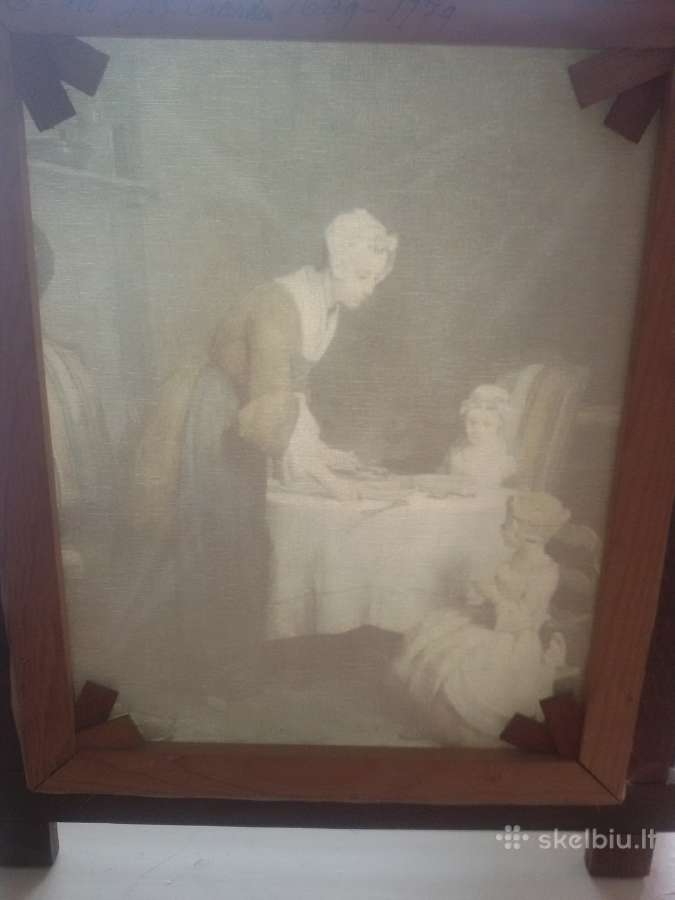 Paveikslą Le Bndicit Chardin "Malda prieš valgymą" - nuotraukos Nr. 3