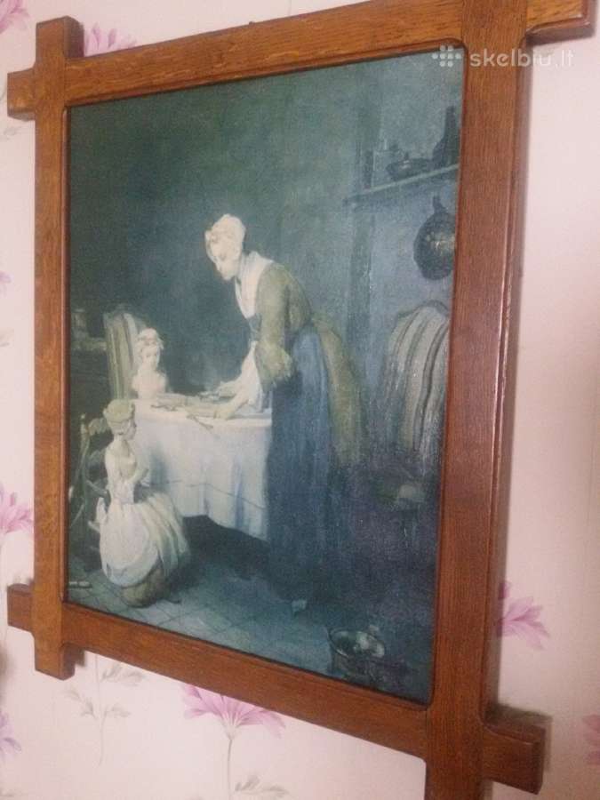 Paveikslą Le Bndicit Chardin "Malda prieš valgymą" - nuotraukos Nr. 5