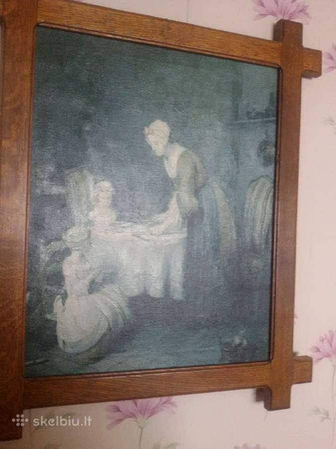 Paveikslą Le Bndicit Chardin "Malda prieš valgymą" - nuotraukos Nr. 6