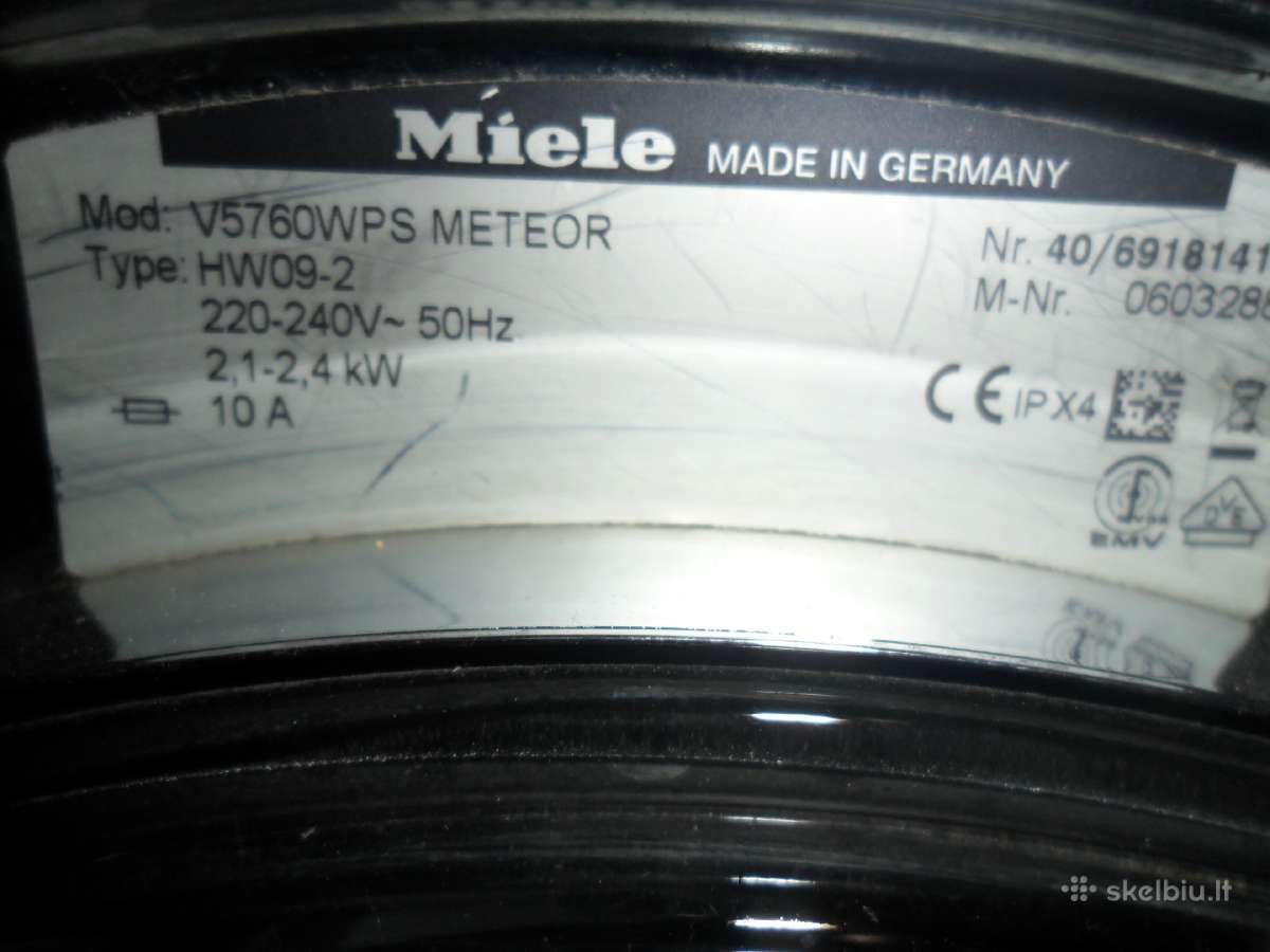 Miele V5760wps - nuotraukos Nr. 6