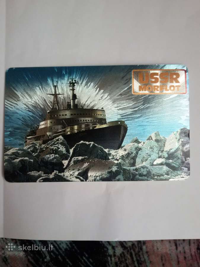 Kalendoriukas Ussr Morflot 1987 m