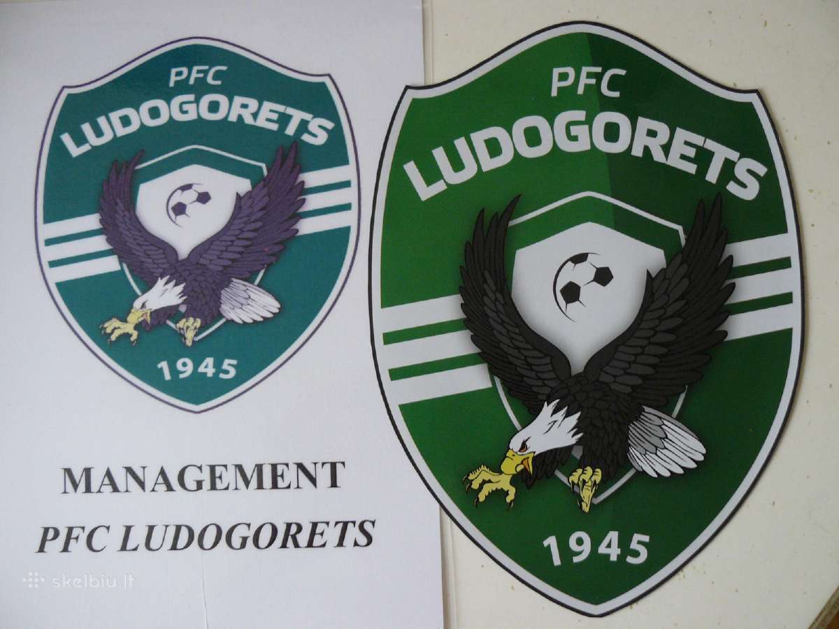 Pfc "Ludogorets" futbolo klubo herbas magnetiniu. - nuotraukos Nr. 3