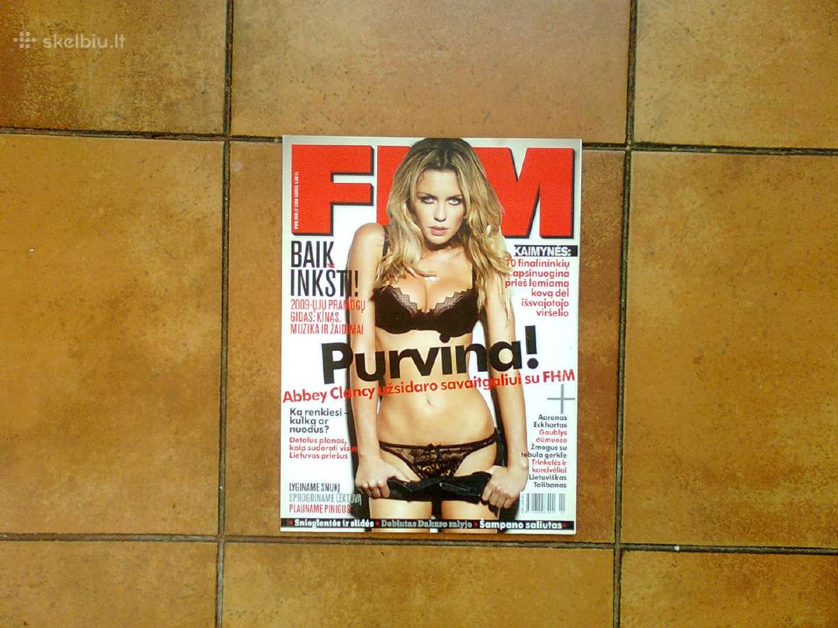 Fhm žurnalas su Lietuvaitėmis 2009m. sausis