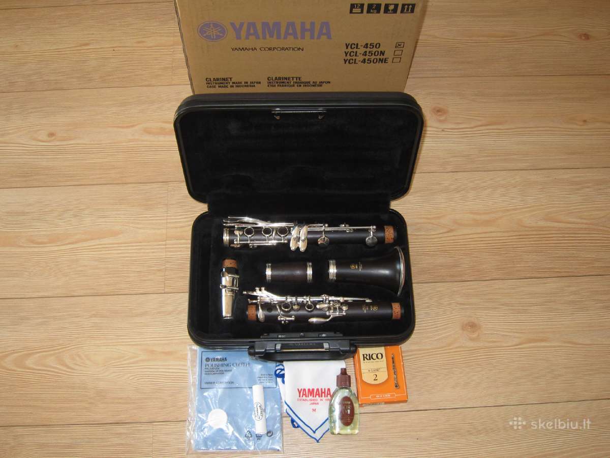Medinis Klarnetas Yamaha 450