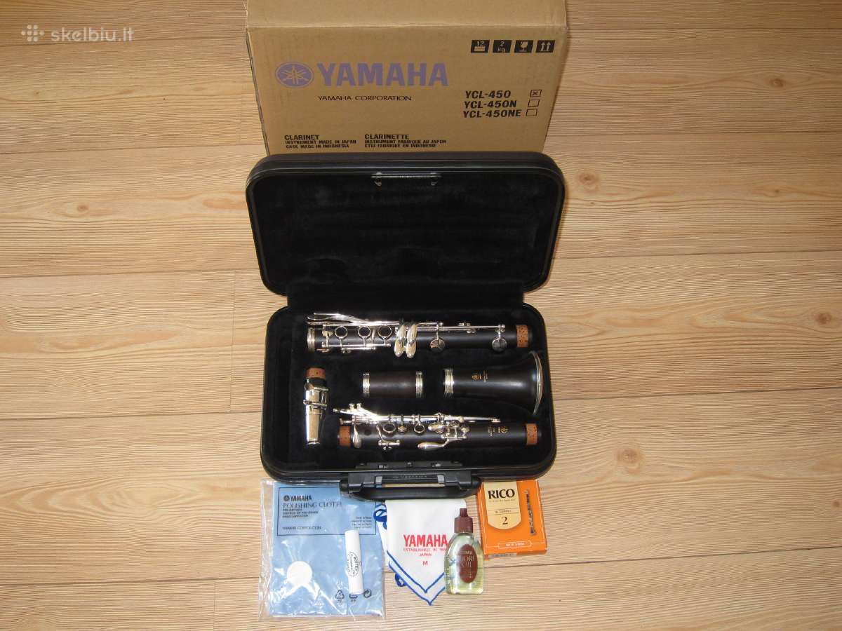 Medinis Klarnetas Yamaha 450 - nuotraukos Nr. 2