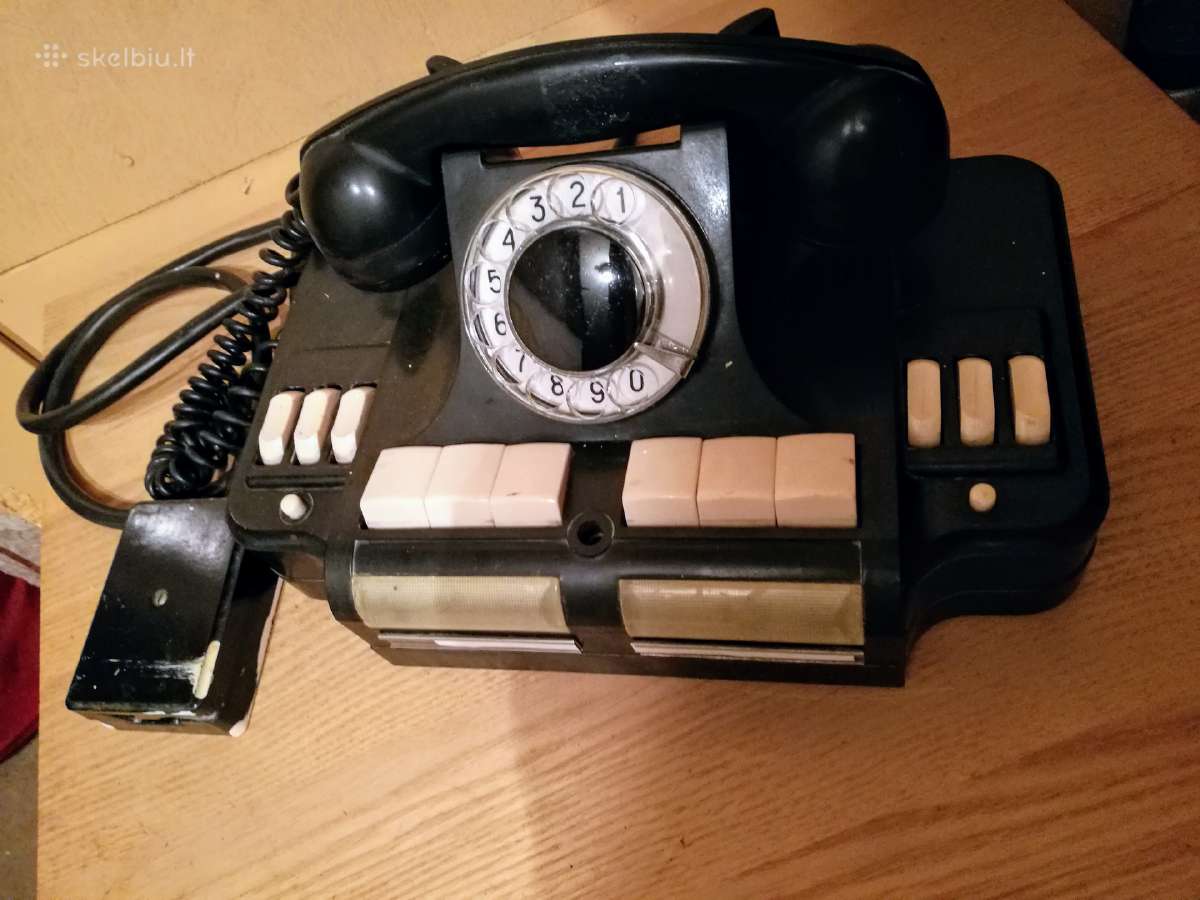 Telefono aparatai senoviški - nuotraukos Nr. 4