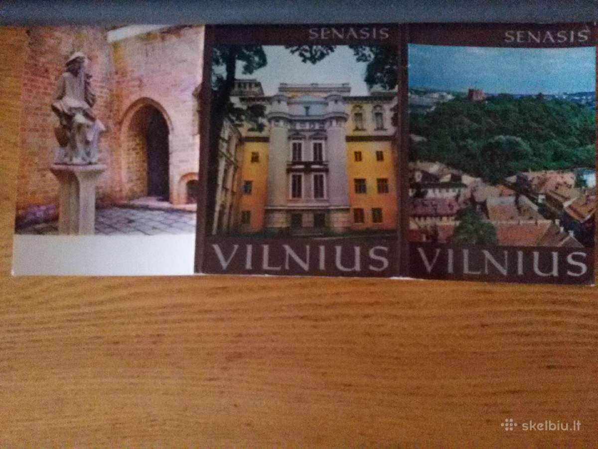 Atvirutės Senasis Vilnius Mintis 1981 m. - nuotraukos Nr. 5