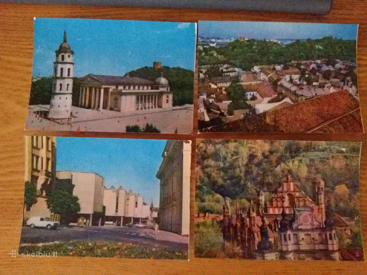 Atvirutės Senasis Vilnius Mintis 1981 m.