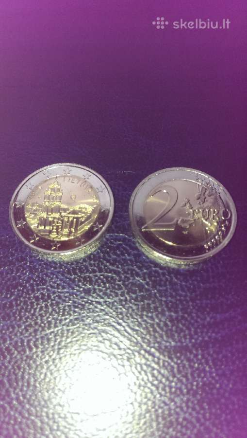 Lietuva 2017 2 eurai Vilnius Unc