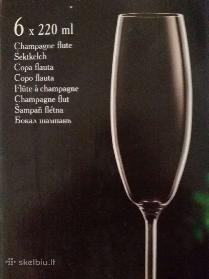 Šampano Taurės"bohemia,lara" Čekija Naujos - nuotraukos Nr. 3