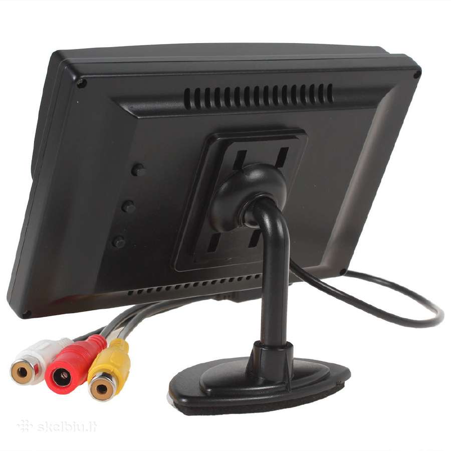 Galinio vaizdo kamera ir LCD monitorius 5 coliu - nuotraukos Nr. 2