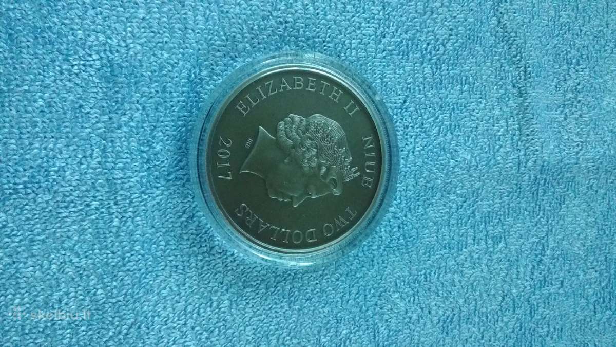 Moneta Niue 2017m. 2 dollars, sidabras(.999) - nuotraukos Nr. 2