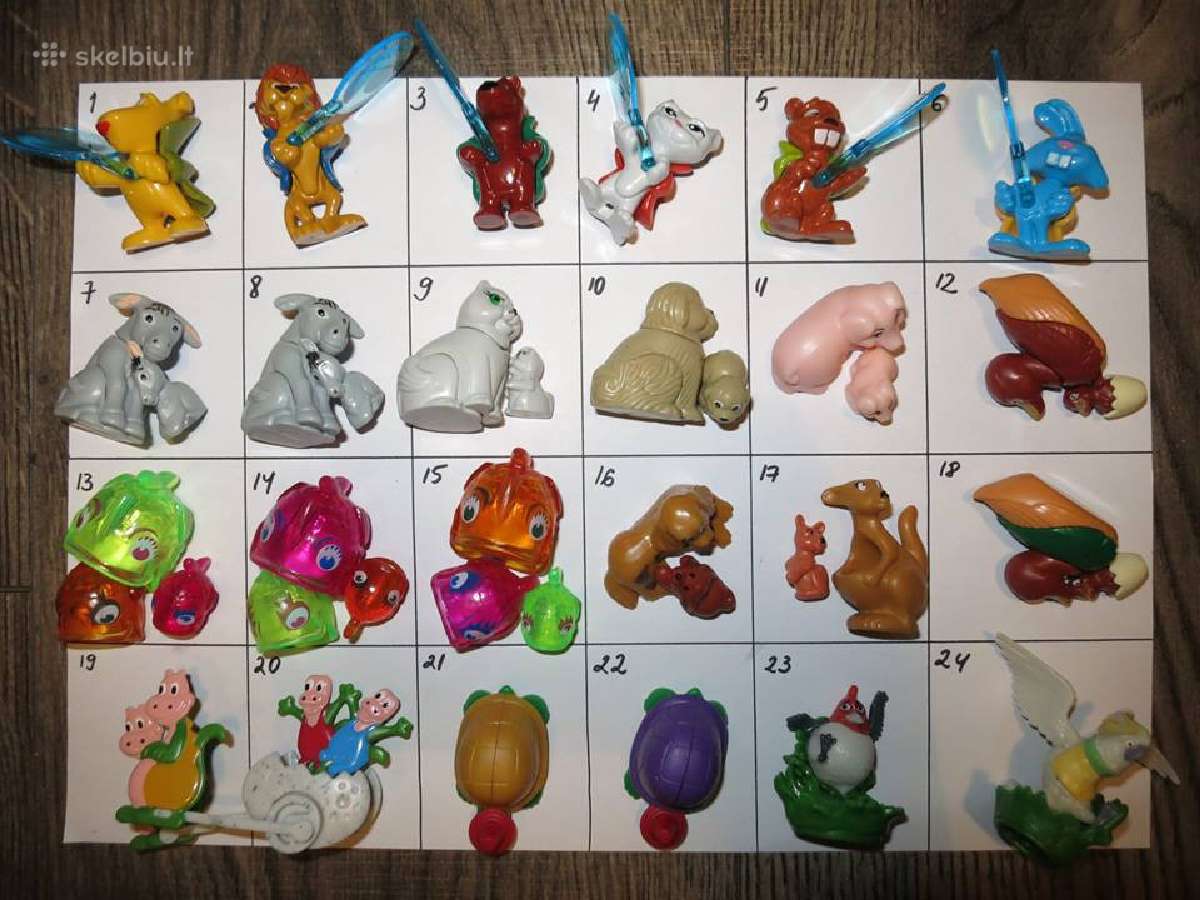 Kinder žaisliukai (3000 skirtingų) - nuotraukos Nr. 4