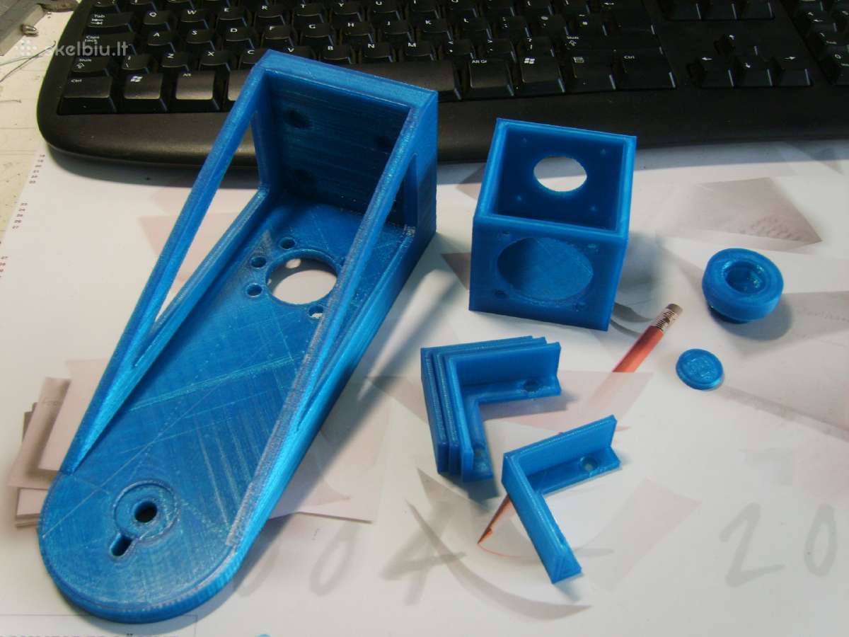 3D spausdinimas, plastikinių detalių gamyba - nuotraukos Nr. 8