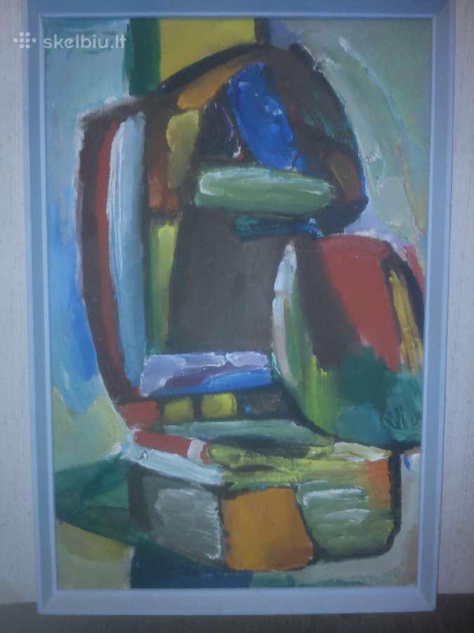 Jono Čeponio 1970 metais tapytas paveikslas - nuotraukos Nr. 5