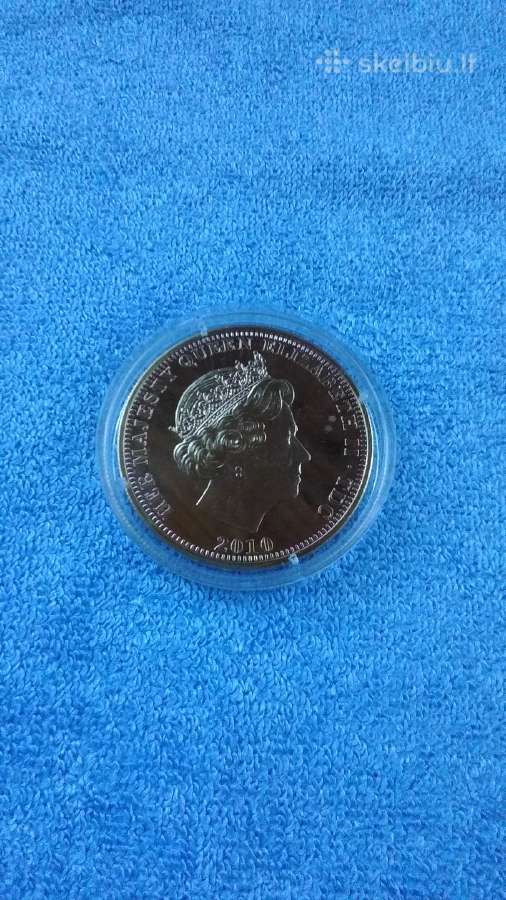 Moneta Tdc, 2010m. 1 krona, cu-ni - nuotraukos Nr. 2