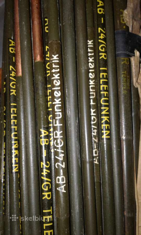 Ab-24/gr telefunken,antenu vamzdukai - nuotraukos Nr. 3