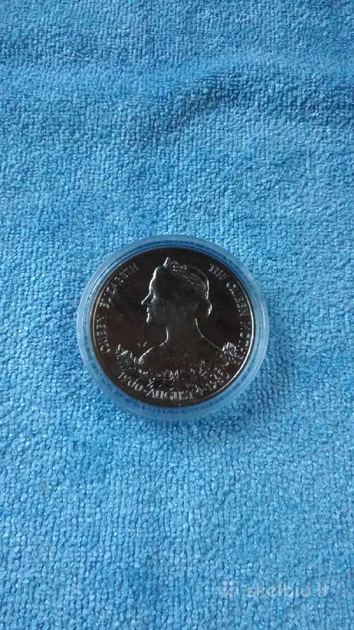 Moneta Guernsey 1980m. 25 centu, cu-ni