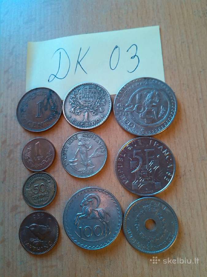 Kolekcinės ir apyvartinės monetos - nuotraukos Nr. 3