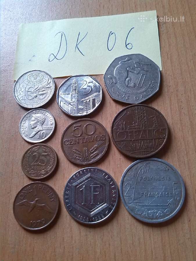 Kolekcinės ir apyvartinės monetos - nuotraukos Nr. 6