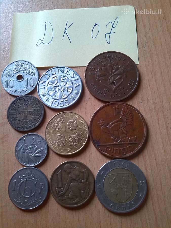 Kolekcinės ir apyvartinės monetos - nuotraukos Nr. 7