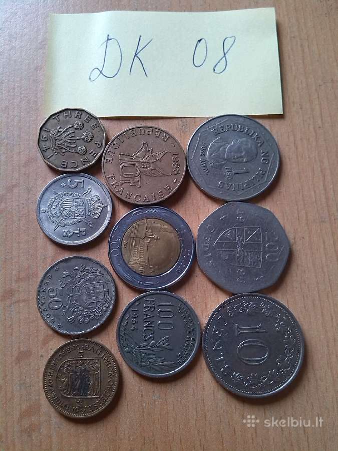 Kolekcinės ir apyvartinės monetos - nuotraukos Nr. 8