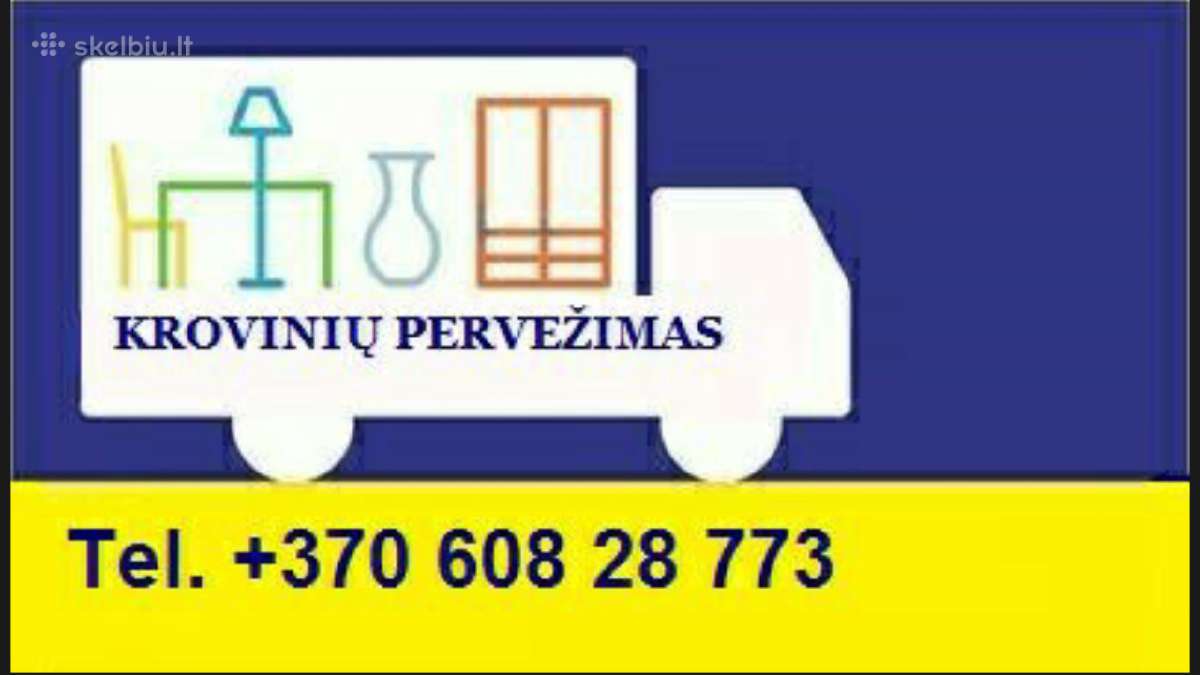 Krovinių pervežimas Kaune iki 5t.perkraustymas. - nuotraukos Nr. 17