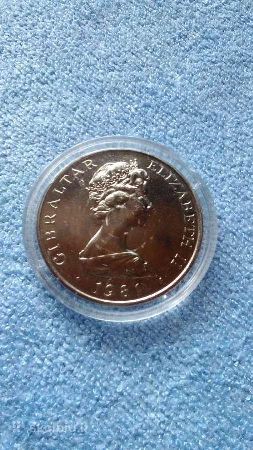 Gibraltar 1981 m. cu-ni - nuotraukos Nr. 2