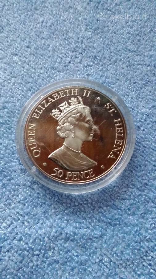 St. Helena 2002 m. 50 pensu cu-ni - nuotraukos Nr. 2