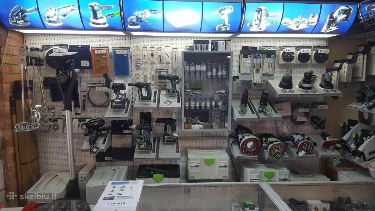 Festool įrankiai ir jų priedai. Nauji. Akcijos - nuotraukos Nr. 2