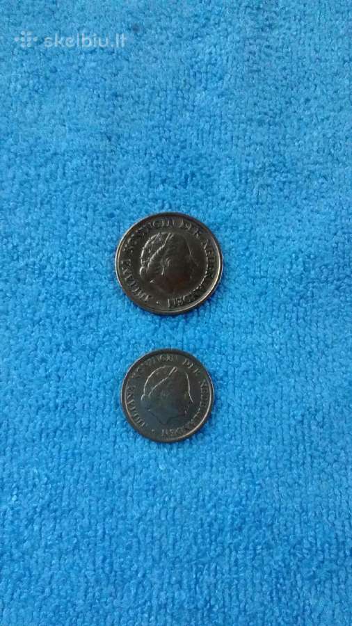 Olandija 2 monetos 5 ct ir 1 ct - nuotraukos Nr. 2