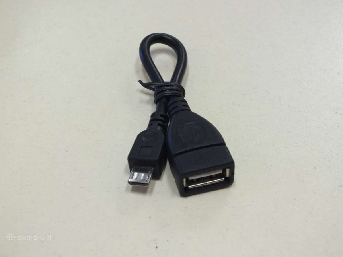Parduodu perėjimą micro usb- usb 2.0 - 3 Eur
