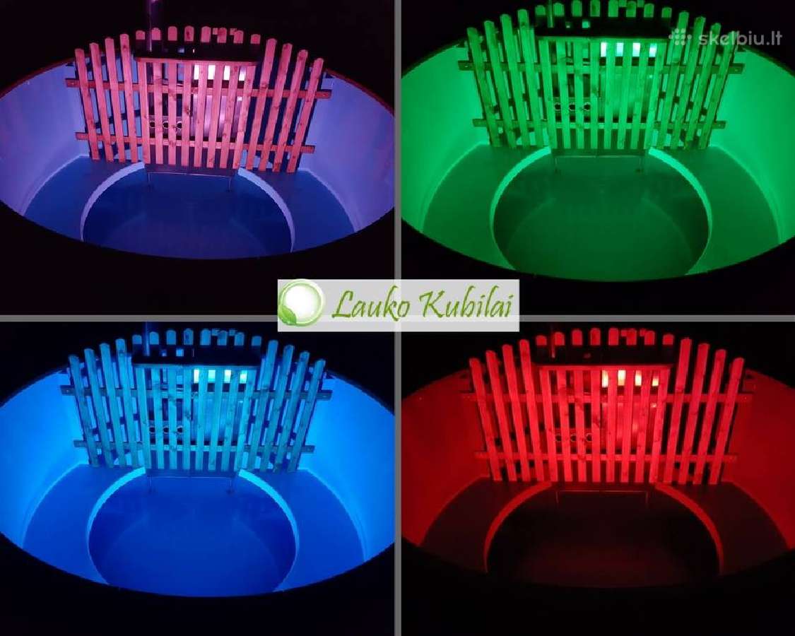 Plastikinis lauko kubilas 1.80m - nuotraukos Nr. 7