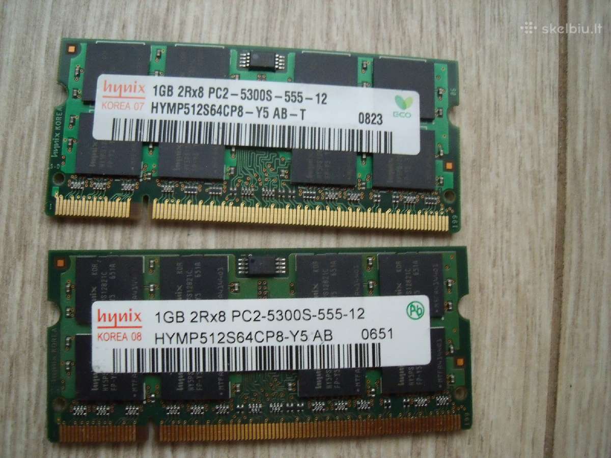 Laptopo atmintys ddr1, ddr2 , ddr3 , HDD, Cpu - nuotraukos Nr. 3