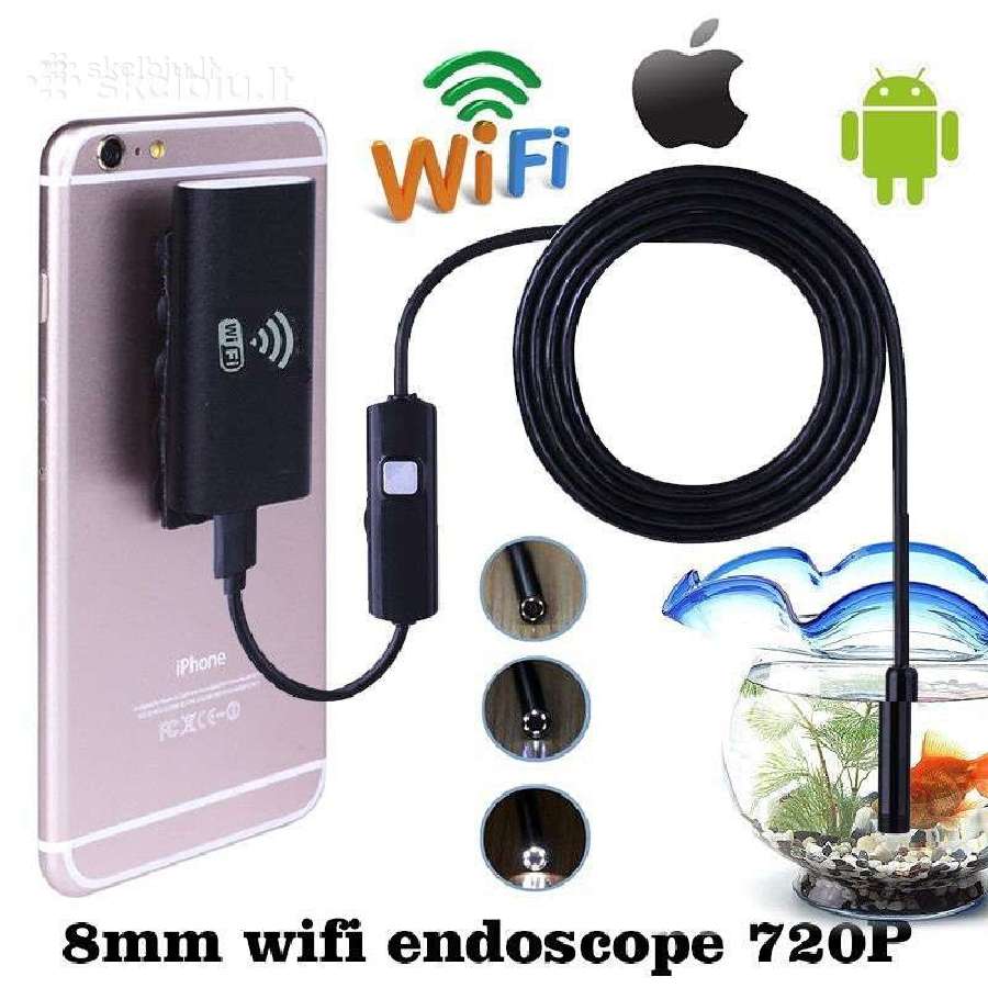 Endoskopine WiFi kamera HD