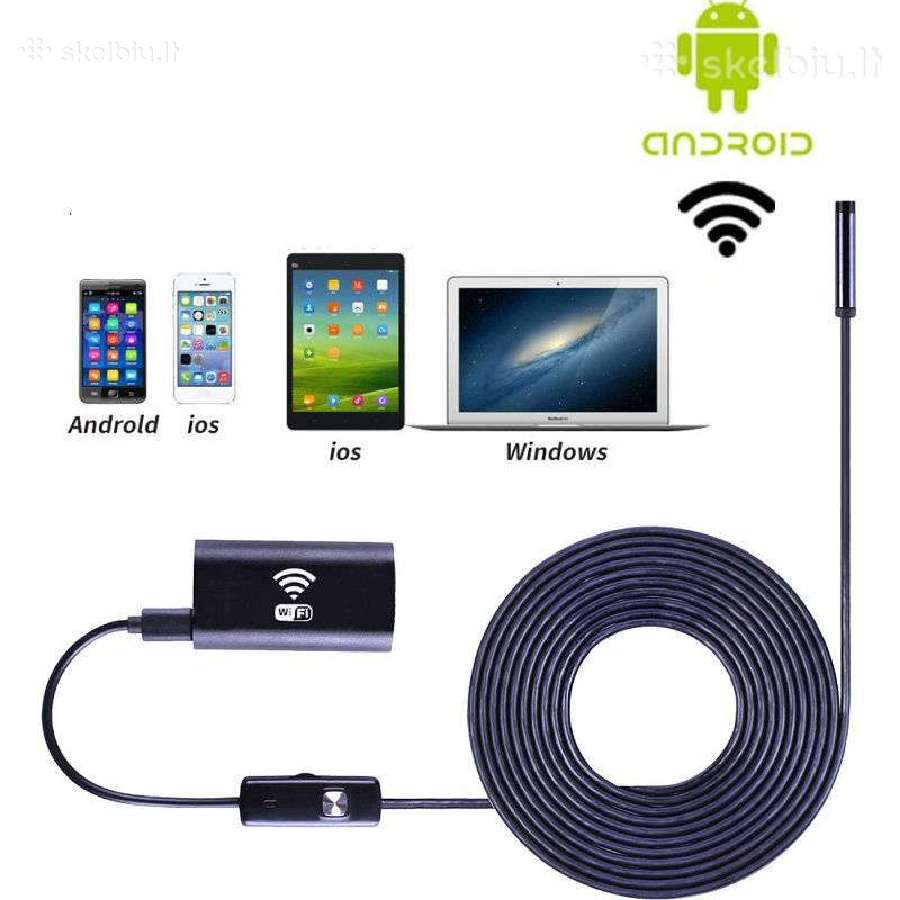 Endoskopine WiFi kamera HD - nuotraukos Nr. 3