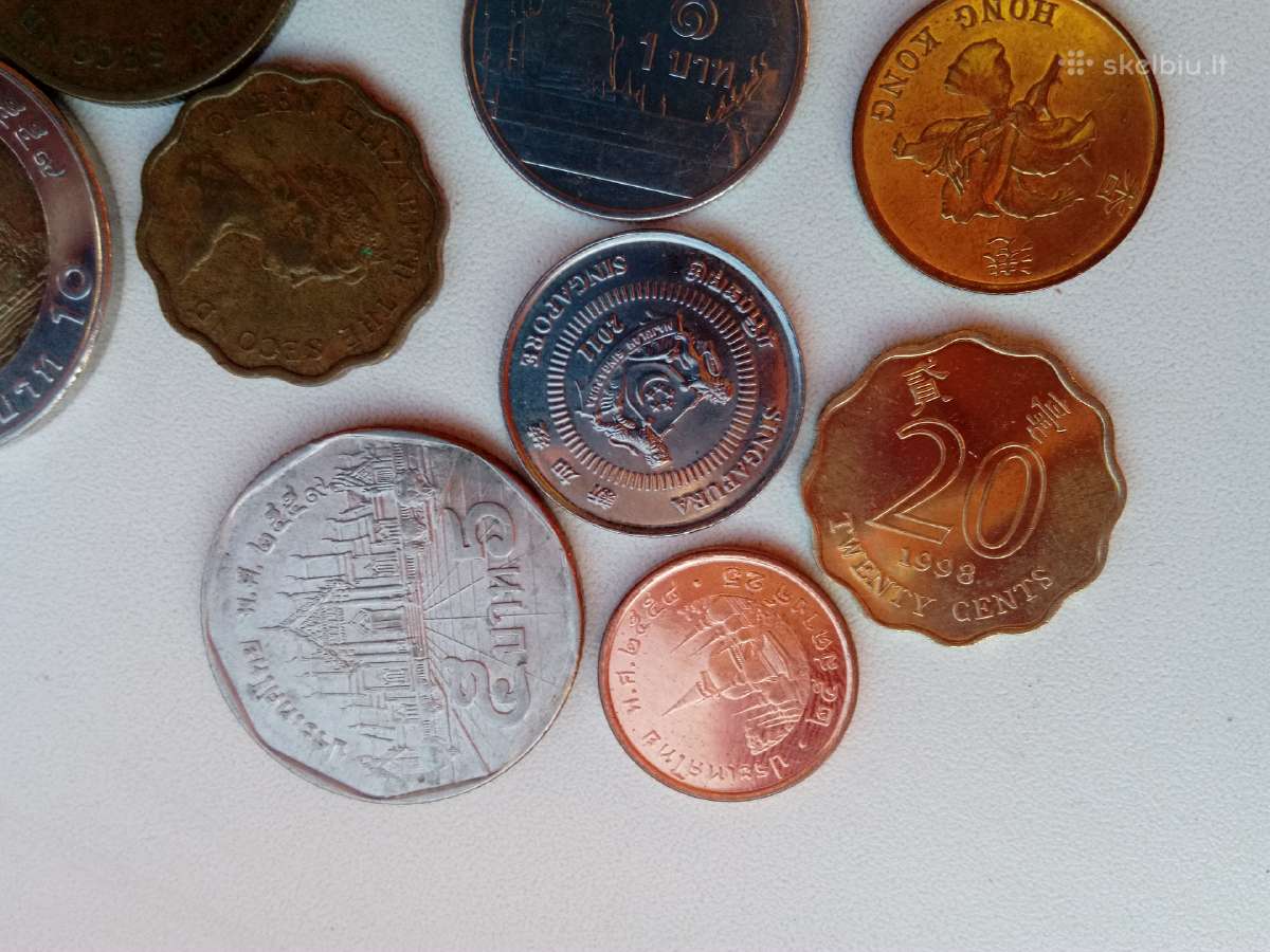 Azijos monetų rinkinukas - nuotraukos Nr. 2
