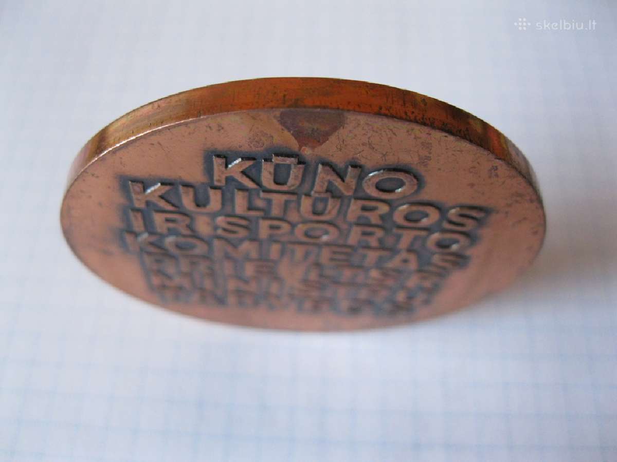 Lietuvos sporto medalis .zr. foto.originalas - nuotraukos Nr. 3