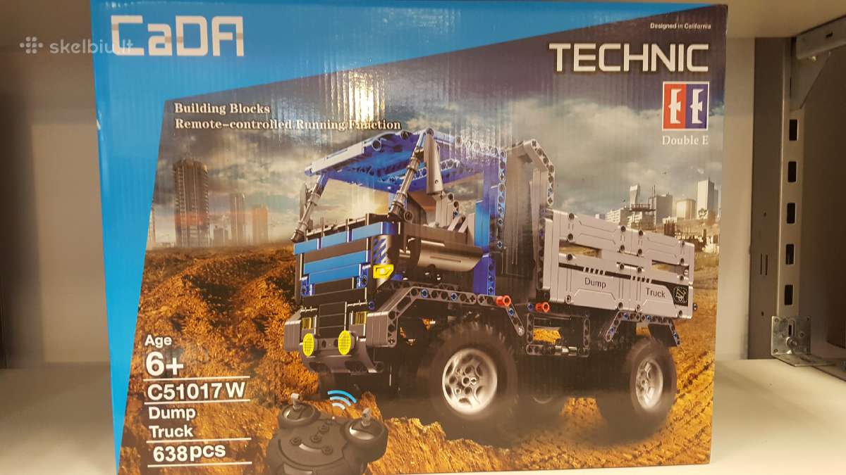 Nauji konstruktoriai Cada Technic su RC 514-638 d. - nuotraukos Nr. 2