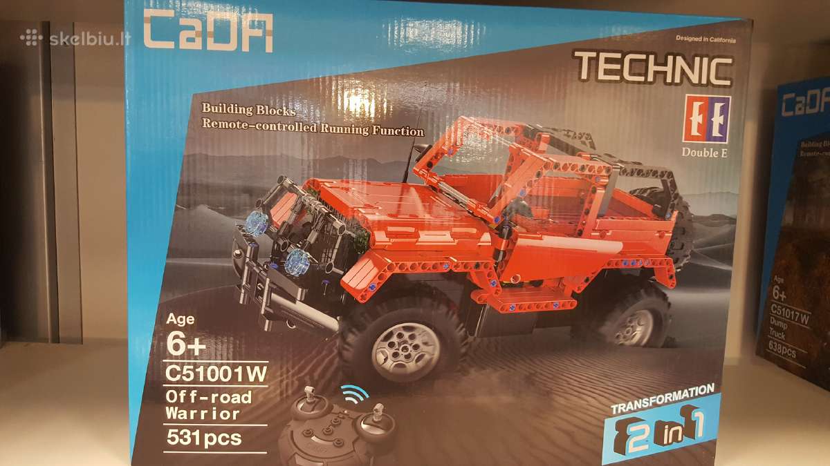 Nauji konstruktoriai Cada Technic su RC 514-638 d. - nuotraukos Nr. 4